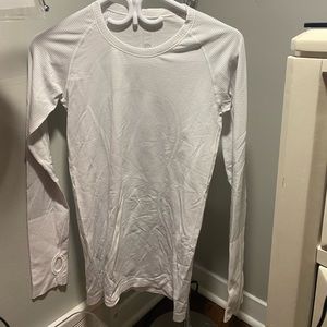 Lululemon white long sleeve